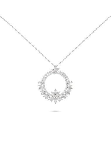 Wreath Diamond Pendant Necklace Comparez et commandez 