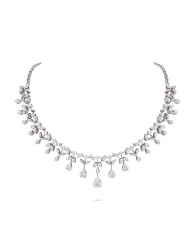 Marquise Drops Diamond Collar Necklace les ligaments