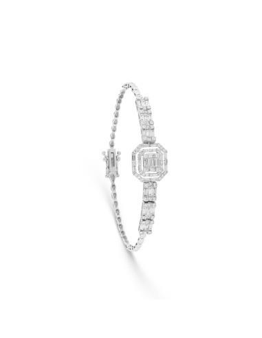 Illusion Diamond Link Bracelet les muscles