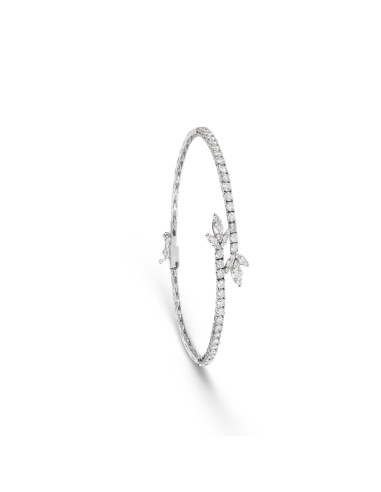 Twist Petal Diamond Link Bracelet Découvrez la collection