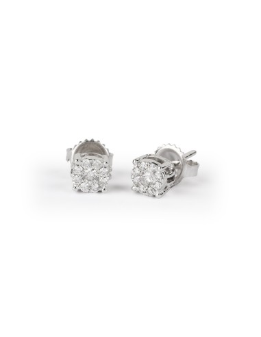 Illusion Diamond Studs soldes