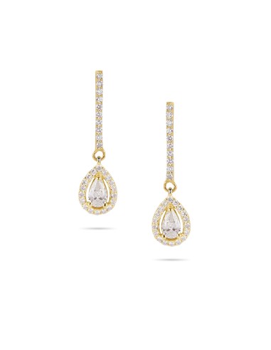 Linear Diamond Drop Earrings 2 - 3 jours ouvrés.