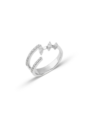 Floating Marquise Diamond Ring des créatures d'habitude