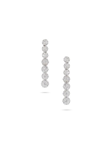 Illusion Diamonds Drop Earrings de France