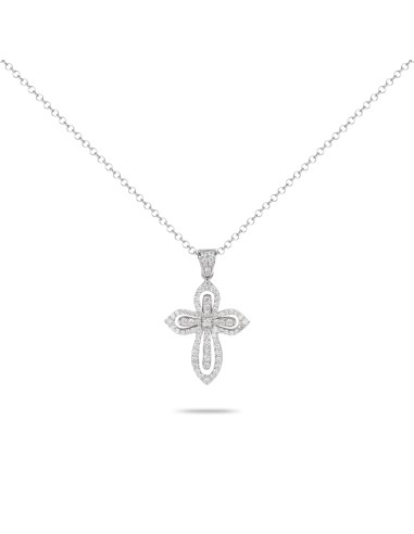 Diamond Cross Necklace de France