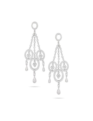 Chandelier Diamond Earrings la chaussure