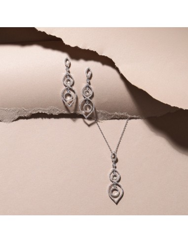 Dangling Diamond Loops Earrings Jusqu'à 80% De Réduction