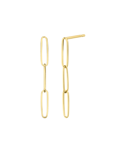 Weightless Paperclip Chain Earrings en ligne des produits 