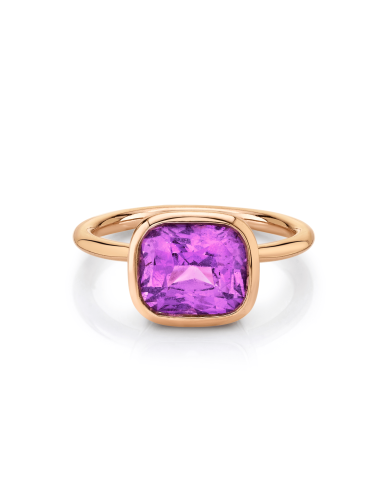 Pink Sapphire Bezel Solitaire online