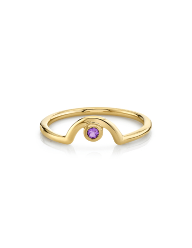 Amethyst Arch Band - February paiement sécurisé